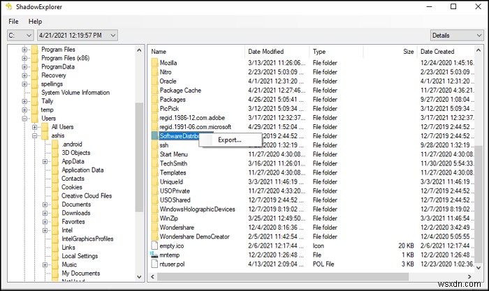 Windows 10 시스템 복원 지점에서 파일을 복구하는 방법
