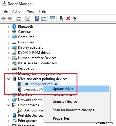 Windows 11/10에서 마우스 가운데 버튼(휠 클릭)이 작동하지 않을 때 해결하는 5가지 방법