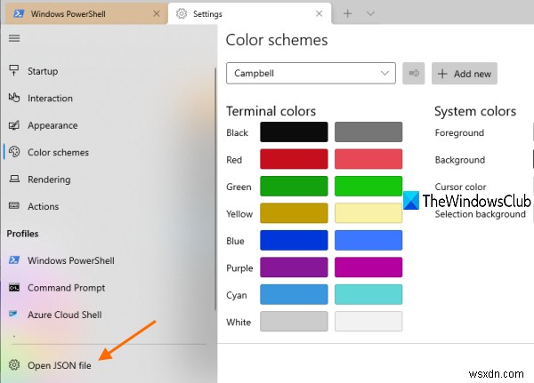 Windows 11/10에서 Windows 터미널 설정을 기본값으로 초기화하는 방법