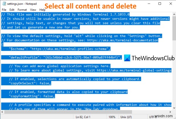 Windows 11/10에서 Windows 터미널 설정을 기본값으로 초기화하는 방법