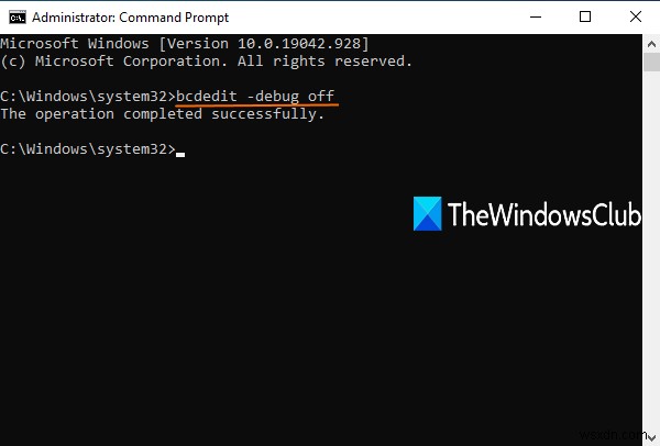 Windows 10에서 디버그 모드 활성화 시 시스템 멈춤 현상 해결 방법