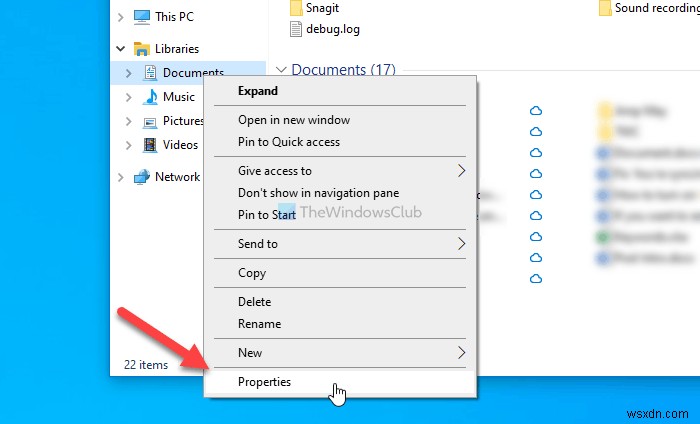 Windows 11/10에서 라이브러리 폴더 템플릿을 변경하는 방법