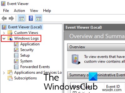 Windows 11/10 이벤트 뷰어에서 ChkDsk(디스크 검사) 결과 확인하는 방법
