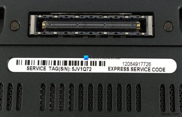 Windows 노트북에서 서비스 태그(Service Tag) 확인하는 방법 총정리