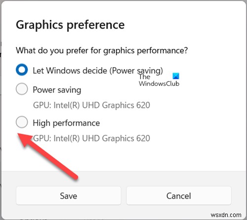 Windows 11/10에서 앱별로 다른 GPU를 지정하는 방법 완벽 가이드