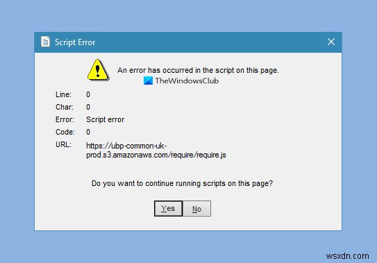 Windows 11/10에서 스크립트 오류 해결하는 완벽 가이드