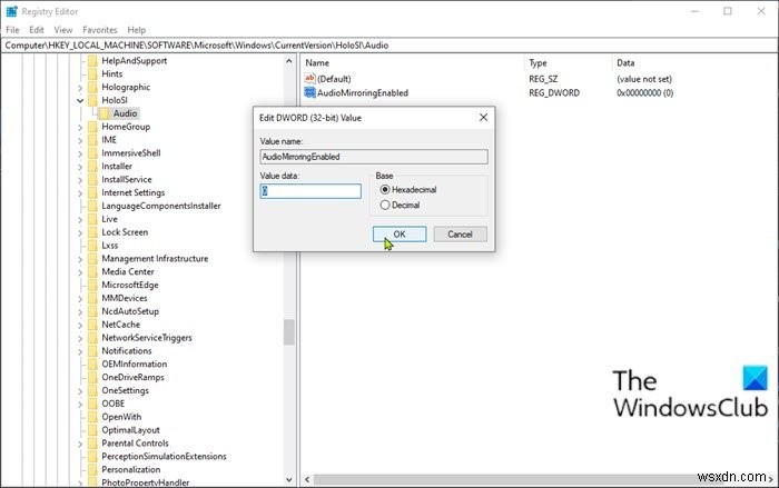 Windows 10에서 혼합 현실 포털(Mixed Reality Portal) 실행 중 오디오 설정 켜고 끄는 방법