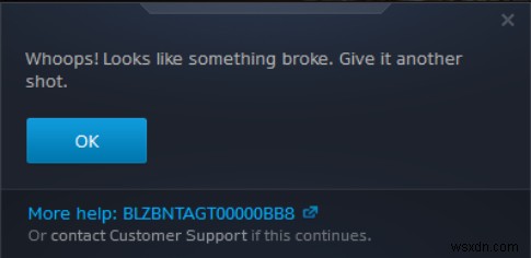 월드 오브 워크래프트 오류 BLZBNTAGT00000BB8 빠르게 해결하는 방법