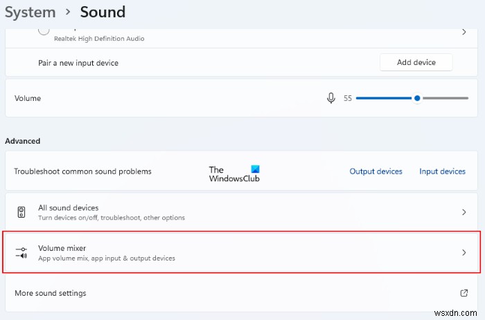 Windows 11/10에서 앱별로 기본 스피커와 마이크를 설정하는 방법