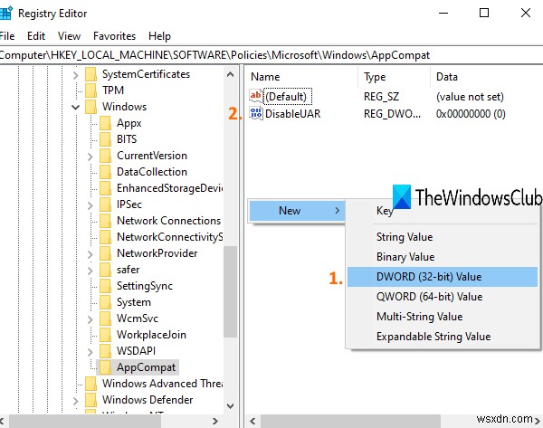 Windows 10에서 단계 레코더 비활성화 및 다시 활성화하는 방법