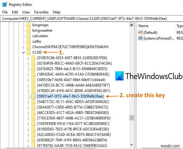 Windows 10 파일 탐색기 탐색 창에 사용자 프로필 폴더 추가하는 방법