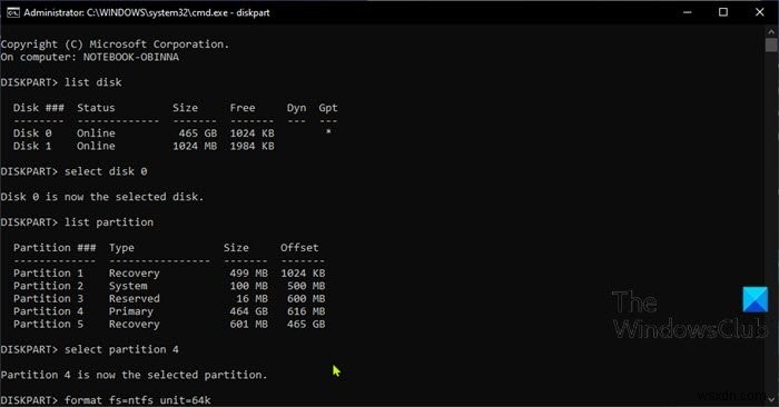 Windows 10에서 하드 디스크 클러스터 크기를 변경하는 2가지 방법