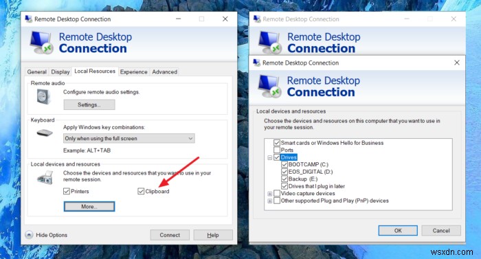 Windows 10 원격 데스크톱(RDP)에서 복사·붙여넣기가 안 될 때 해결 방법