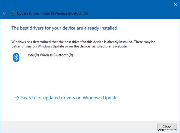 Windows 11/10에서 블루투스 드라이버 업데이트하는 방법
