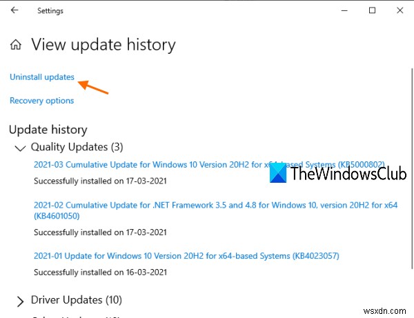 Windows 11/10에서 파일 기록(File History) 오류 80070005 해결하는 5가지 방법