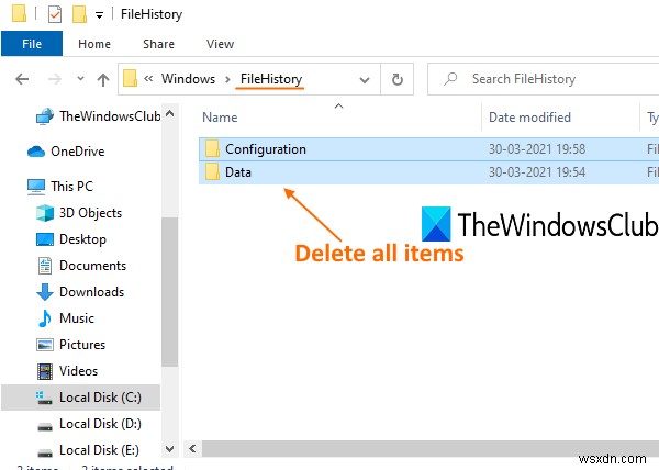 Windows 11/10에서 파일 기록(File History) 오류 80070005 해결하는 5가지 방법