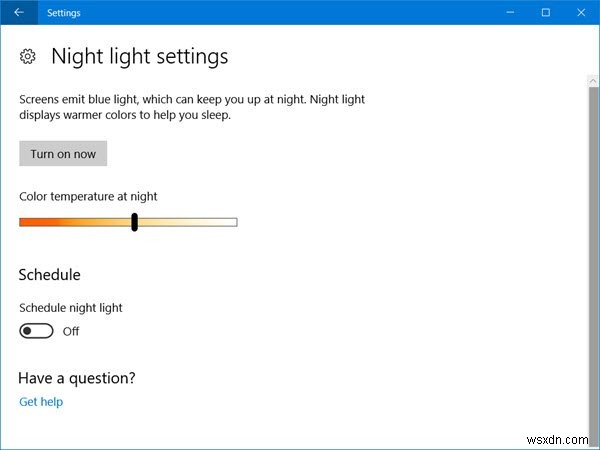 Windows 11/10에서 블루라이트 필터(야간 조명) 켜고 끄는 방법