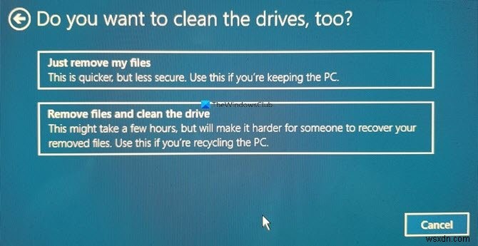 Windows 11/10에서 공장 초기화 이미지로 복원하는 완벽 가이드
