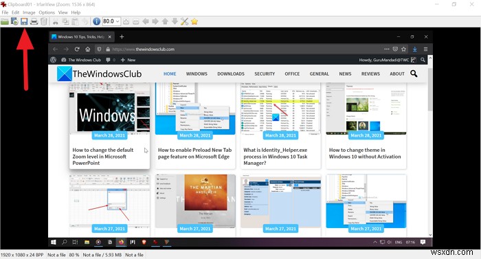 Windows 11/10에서 마우스 커서를 포함한 스크린샷 캡처하는 방법