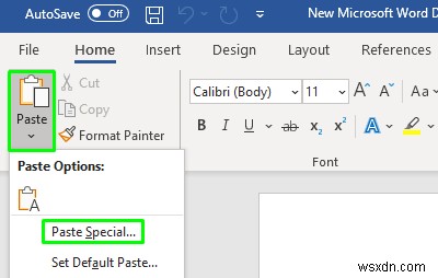Windows 11/10에서 서식 없이 일반 텍스트로 붙여넣는 5가지 방법