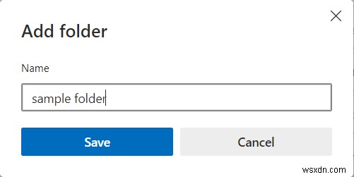 Microsoft Edge 브라우저에서 즐겨찾기를 관리하는 방법