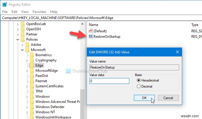 Microsoft Edge에서 페이지 복원 팝업 알림을 비활성화하는 3가지 방법