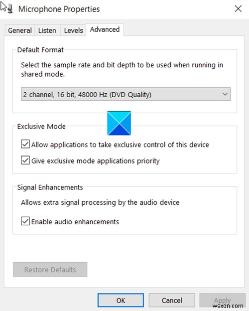 Windows 11/10에서 마이크가 작동하지 않을 때 해결하는 7가지 방법