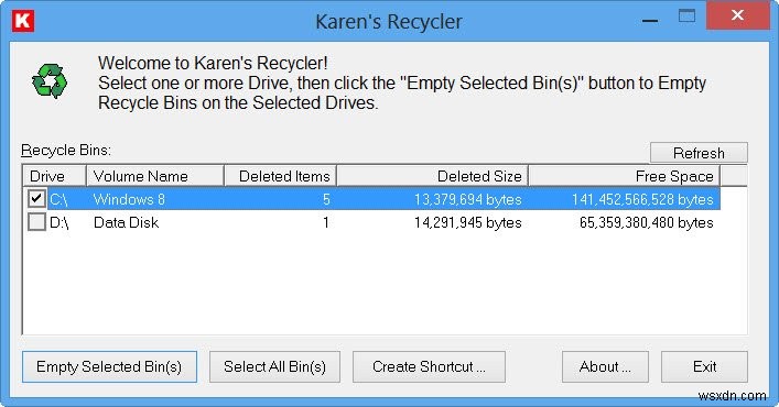 Windows 10/11에서 모든 사용자의 휴지통을 한 번에 비우는 방법