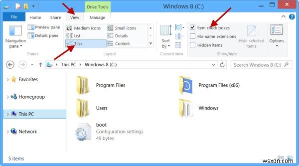 Windows 11/10에서 파일·폴더 선택용 확인란 켜고 끄는 방법