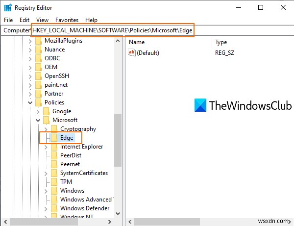 Windows 10 레지스트리 편집기로 Microsoft Edge 세로 탭 기능 완전히 비활성화하는 방법