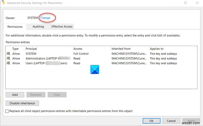 Windows 로그인 오류 UUID(범용 고유 식별자) 유형은 지원되지 않습니다 해결 방법