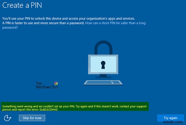 Windows 11/10 PIN 오류 코드 목록과 해결 방법 완벽 정리