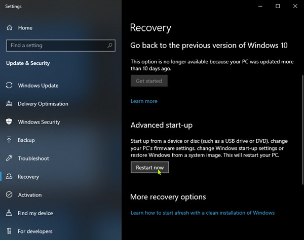Windows 11/10 오류 코드 0xc0000221 해결 방법: 커널 ntoskrnl.exe 누락 또는 손상