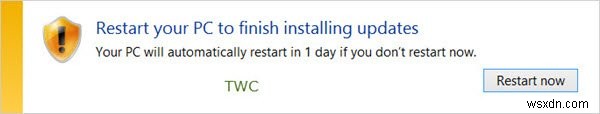 Windows 11/10 업데이트 후 자동 재시작 완전히 끄는 방법