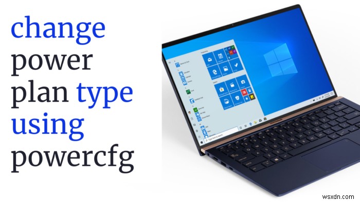 Windows 10에서 PowerCFG 명령줄로 전원 계획(전원 옵션) 변경하는 방법