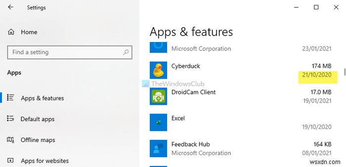 Windows 10에서 앱·프로그램 설치 날짜 확인하는 7가지 방법