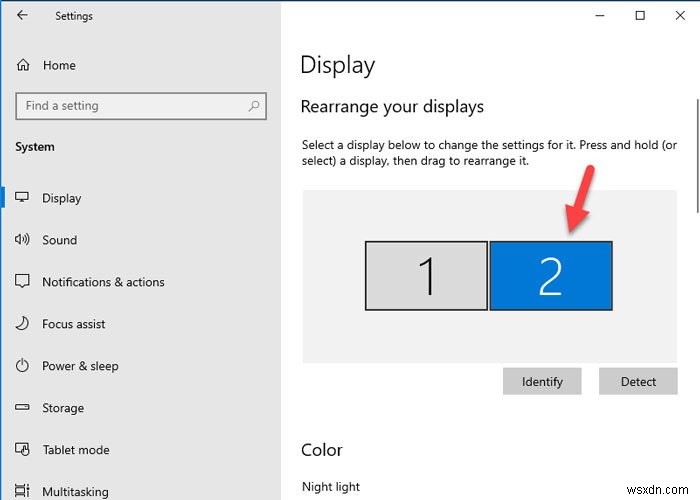 Windows 11/10에서 모니터마다 다른 디스플레이 배율 설정하는 방법