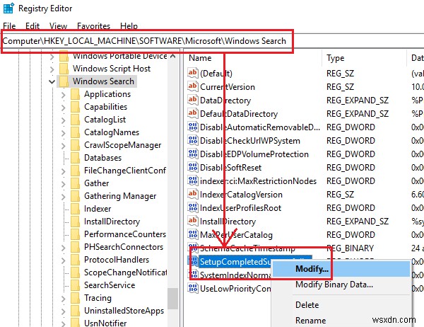 Windows 10 재부팅 후 검색 인덱싱이 매번 처음부터 다시 시작될 때 해결하는 방법