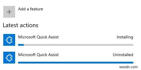 Windows 11/10에서 빠른 지원(Quick Assist)이 작동하지 않고 로딩·연결 중 멈출 때 해결 방법