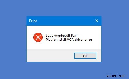 ASUS 그래픽카드 vender.dll 로드 실패 오류 해결 방법 – VGA 드라이버 재설치