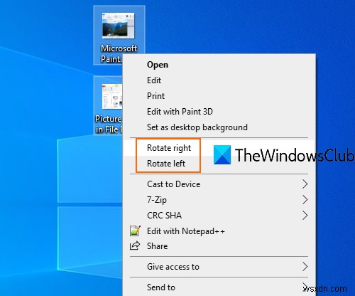 Windows 10 PC에서 이미지를 회전하는 5가지 기본 방법
