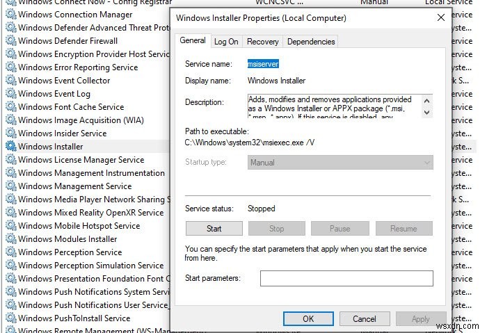 Windows Installer가 필수 정보 수집 중 멈출 때 해결하는 방법