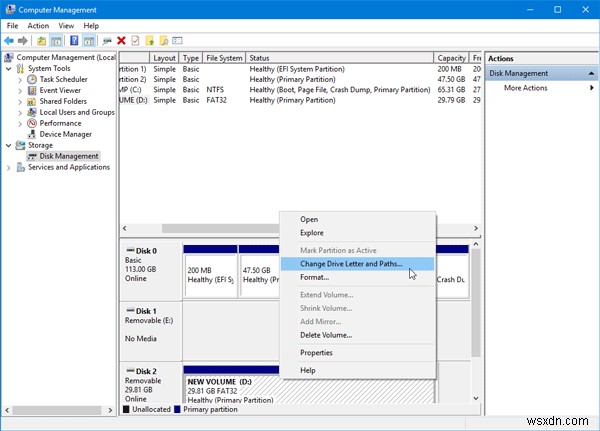 Windows 11/10에서 이동식 디스크에 디스크를 삽입하십시오 오류 해결 방법