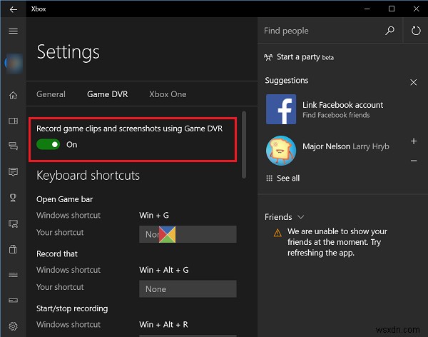 Windows 11/10에서 Xbox 게임 바와 게임 DVR 활성화·비활성화하는 방법