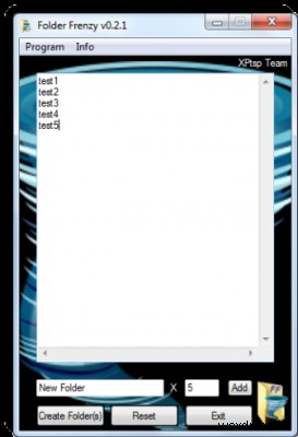 Windows 11/10에서 이름이 다른 폴더 여러 개를 한 번에 만드는 방법