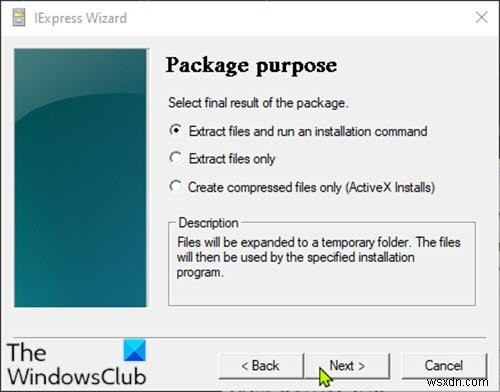 Windows 10에서 IExpress로 PowerShell 스크립트(PS1) 파일을 EXE 실행 파일로 변환하는 방법
