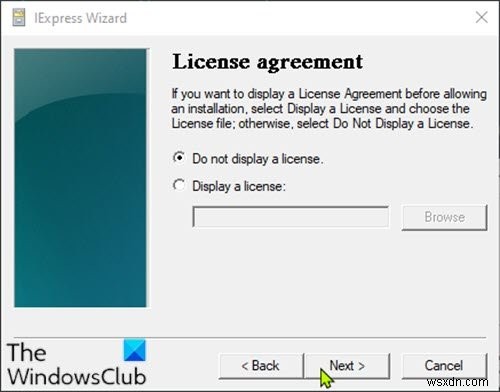 Windows 10에서 IExpress로 PowerShell 스크립트(PS1) 파일을 EXE 실행 파일로 변환하는 방법