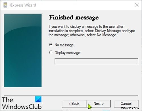 Windows 10에서 IExpress로 PowerShell 스크립트(PS1) 파일을 EXE 실행 파일로 변환하는 방법
