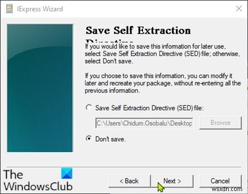 Windows 10에서 IExpress로 PowerShell 스크립트(PS1) 파일을 EXE 실행 파일로 변환하는 방법