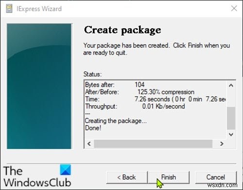 Windows 10에서 IExpress로 PowerShell 스크립트(PS1) 파일을 EXE 실행 파일로 변환하는 방법